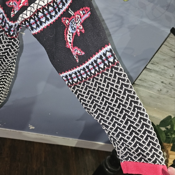 Vintage northern lights cardigan sweater - Picture 5 of 8